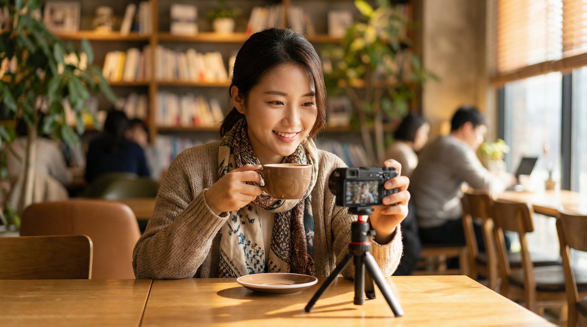 糖心vlog生活视频 - 咖啡馆日常