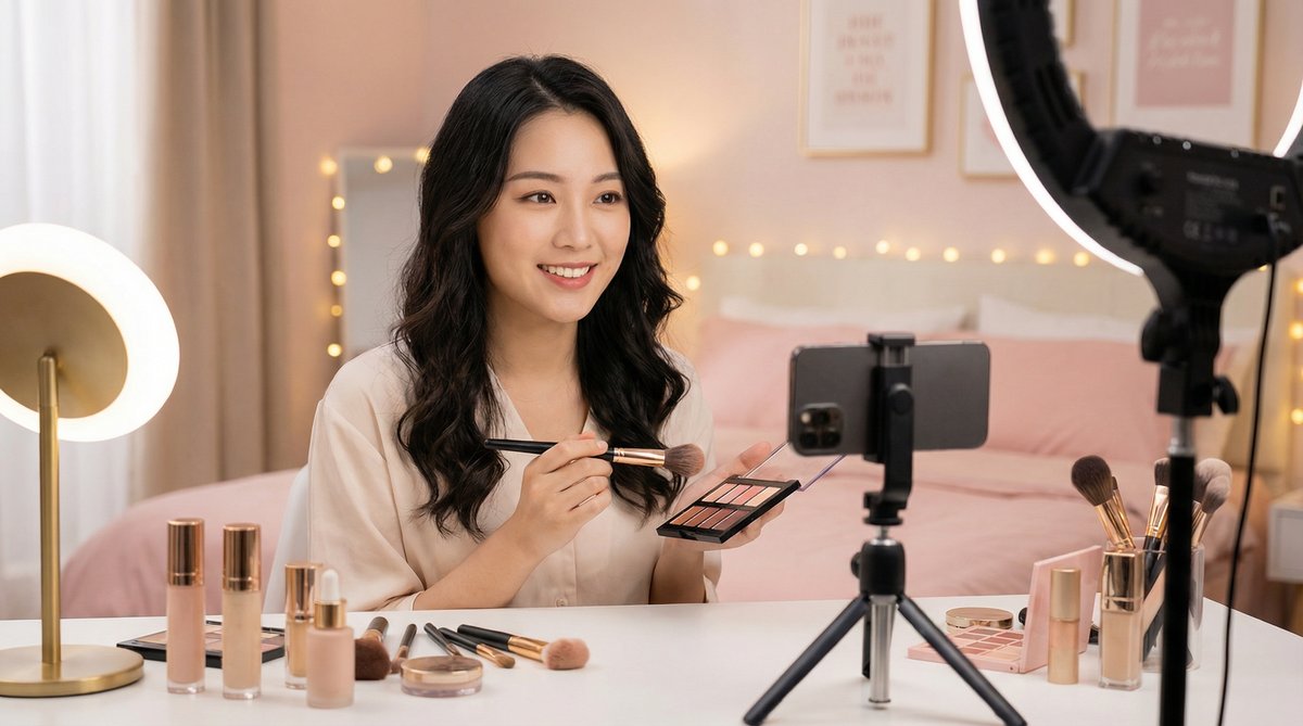 糖心vlog美妆视频教程